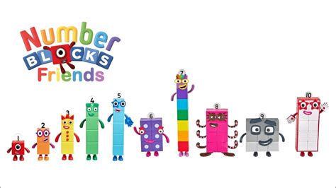 Numberblocks Unboxing Character Numberblock Friends 1 To 10