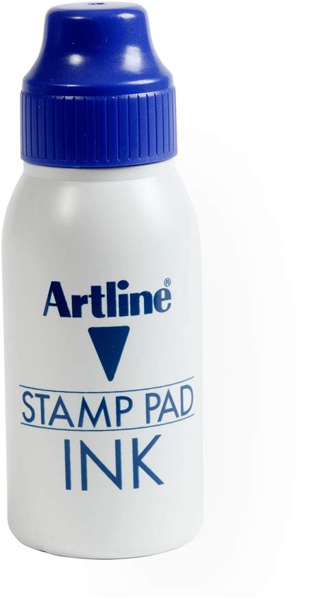 Artline Esa 2n Stamp Pad Ink 50cc Blue Online Office Supplies