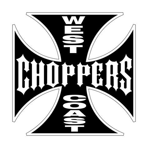 West ham logo black and white. West Coast Choppers Logo PNG Transparent & SVG Vector ...