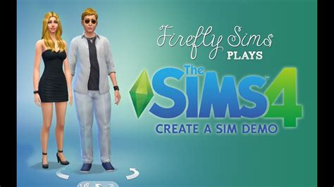 Sims 4 Create A Sim Demo First Look Youtube