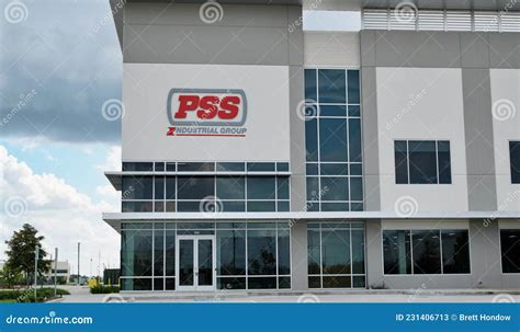 Pss Industrial Group Office Building Exterior In Houston Tx Editorial