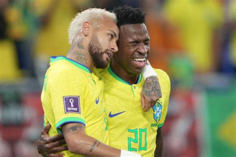 brazil will keep dancing after world cup goals says vinicius jr