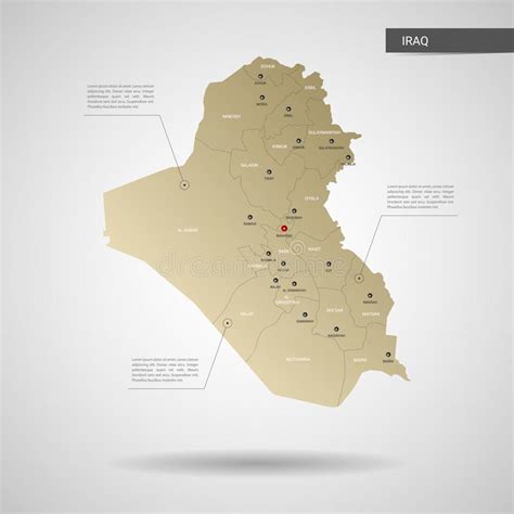 Ejemplo Estilizado Del Vector Del Mapa De Iraq Ilustraci N Del Vector The Best Porn Website