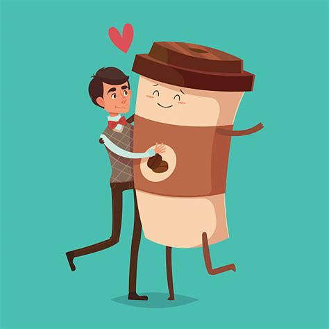 Top Drinking Coffee Clip Art Vector Graphics And Illustrations Istock