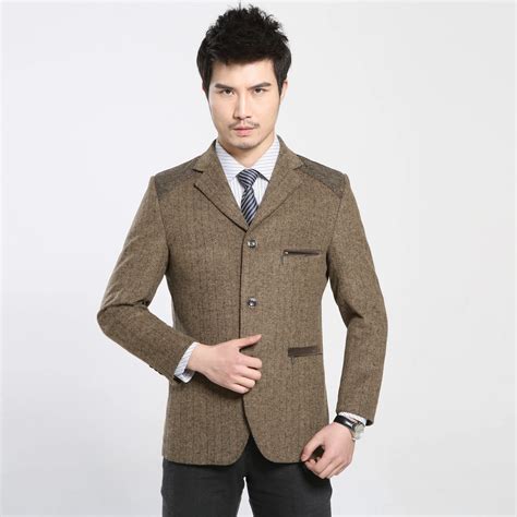 Britishs Style New Brand Blazer Men Casual Suit Mens Blazers Slim Fit