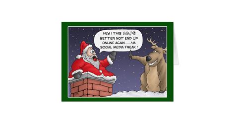 Funny Christmas Cards Online Post Card Zazzle