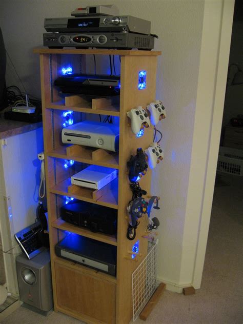 Cabinet For A Gaming Geek Gamer Room Game Room Home Diy