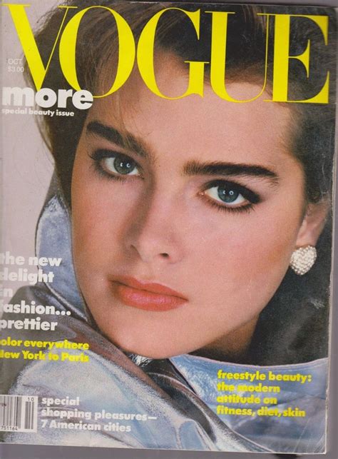 Young Brooke Shields 1178×1600 Cover Vogue Brooke Shields Vogue