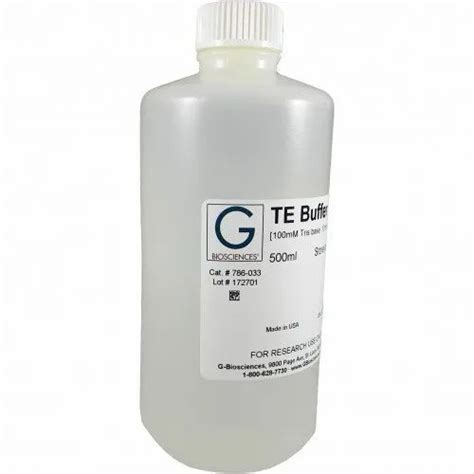 Te Tris Buffer Solution At Rs 4625litre Buffer Solution In Pune Id