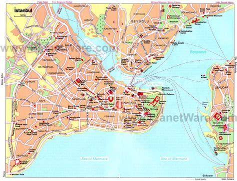 Mapas Detallados De Estambul Para Descargar Gratis E Imprimir