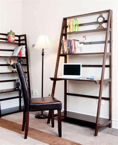 Creative Modern Ladder Desk Design For Small Room Homesfeed