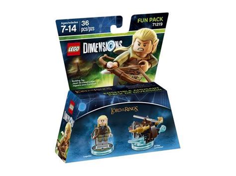 Warner Brothers Lord Of The Rings Legolas Fun Pack Lego Dimensions