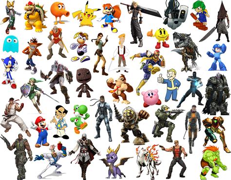 Find The Video Game Characters Quiz By Kfastic