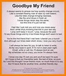 Most emotional goodbye letter to best friend - Brainly.in