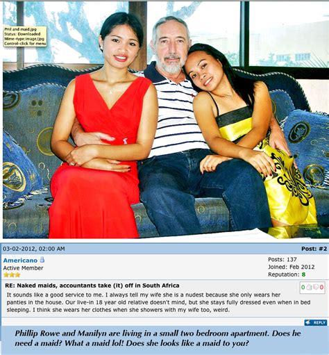 Philippines Sexpats Wall Of Shame Philip Rowe Aka Americano A Different Kind Of Sexpat