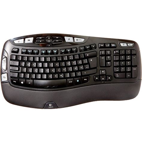 Logitech K350 Wireless Keyboard Black Techinn