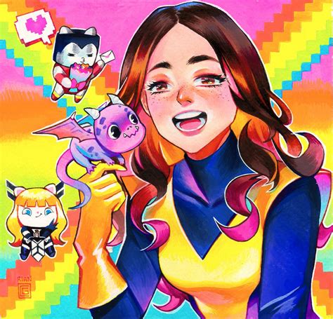 rian gonzales 🌈 on twitter what better way than to start the week with kitty pryde 🥰💖 i feel