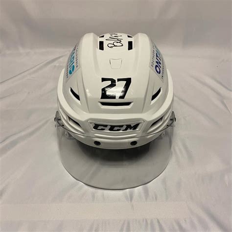 0 % unmoved 0 % amused AHL Authentic - 2020 AHL All-Star Classic Helmet Worn and ...