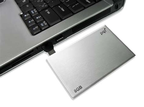 Storage devices are a type of technology that you may have at home or work. 32GB 3MM Thin Storage Device: PQI's U510 USB Card Drives