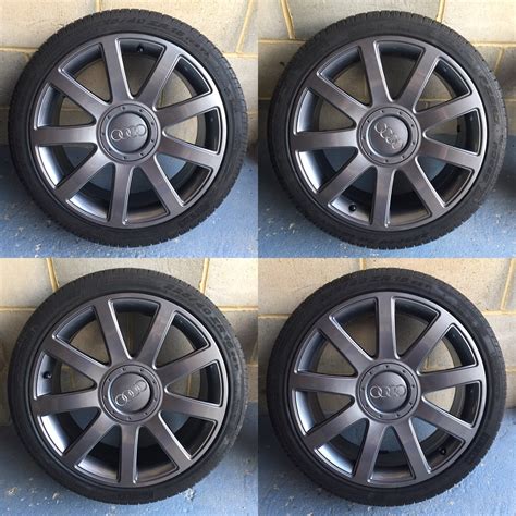 For Sale Genuine 5x100 18 Audi Rs4 Tt Mk1 Alloy Wheels Freshly