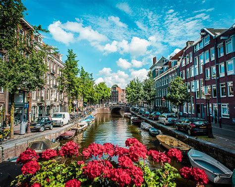 Canal Amsterdam Color Photography Color Photography Urban Etsy Best Places To Travel Places