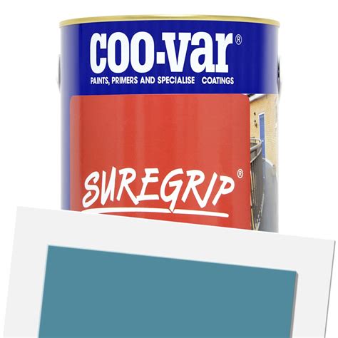 Coo Var Suregrip Antislip Floor Paint Ready Mixed Blue 5l