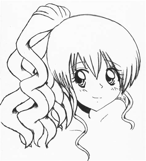 Female Anime Girls Drawing Easy How To Draw Manga Girl Easy All