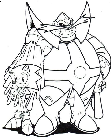 Desenho De Dr Eggman Do Sonic Para Colorir Tudodesenh Vrogue Co