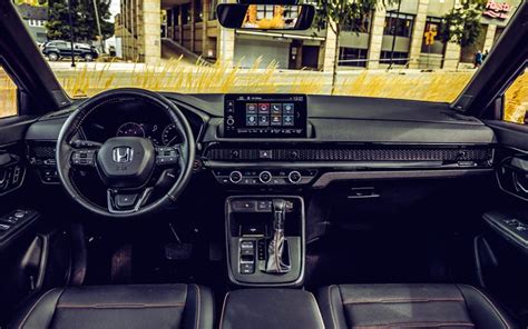 Descargar 2023 Honda Cr V 4k Vista Interior Interior Tablero
