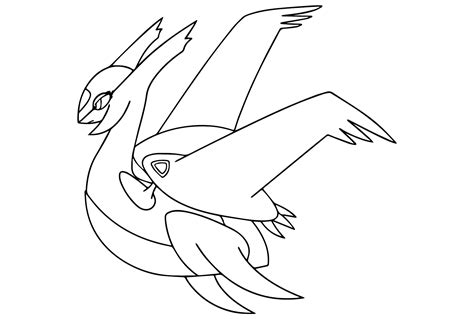 Latios Mega Pokemon To Color Free Printable Coloring Pages