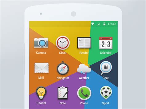 Icons For Android Launcher By Daria Ermolova For Yalantis On Dribbble