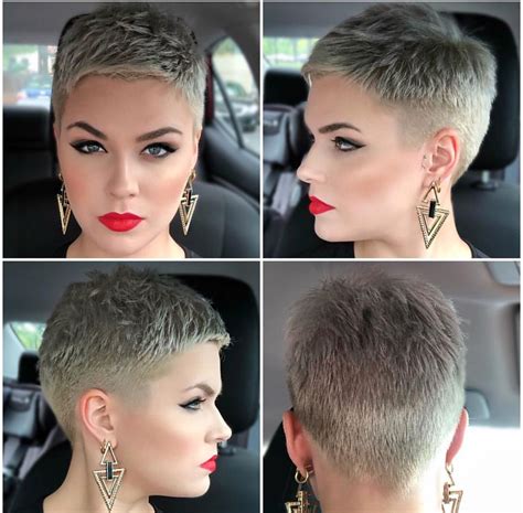 6 Fun Short Spikey Hairstyles For Women On Chemo