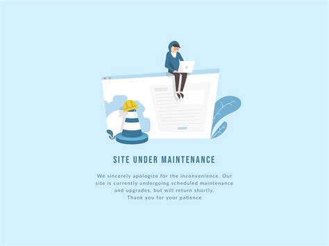 Website Under Maintenance Template