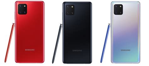 Разделителната способност е 1080 x 2400 и 394 ppi плътност на пикселите. Samsung Galaxy Note 10 Lite : avis, prix et caractéristiques