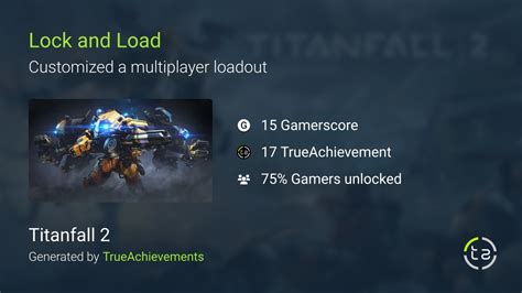 Lock And Load Achievement In Titanfall 2