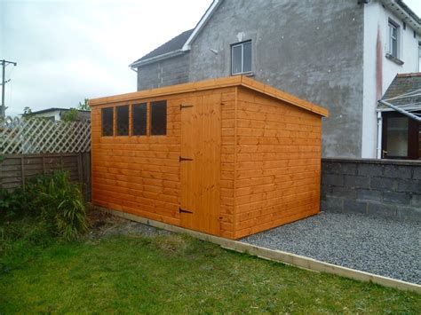 12x8 Pent Shed A T Sheds And Fencing