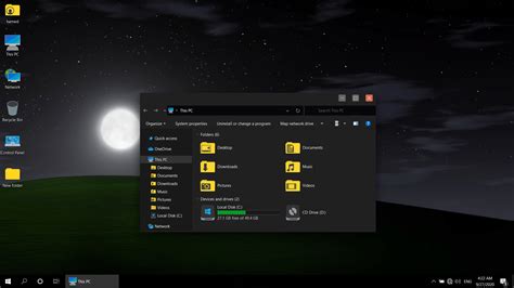 Xp Modern Dark Skinpack For Windows 10 Skin Pack Theme For Windows 10