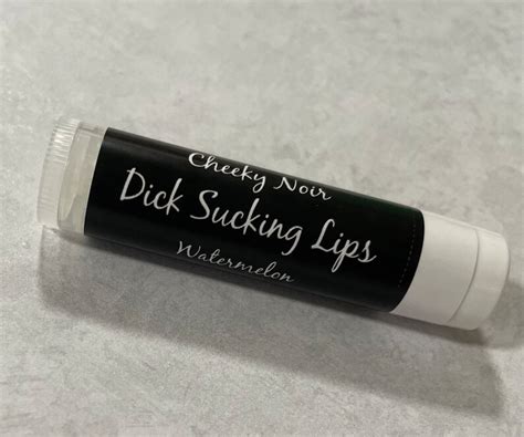 dick sucking lips lip balm moisturizing lip care funny etsy