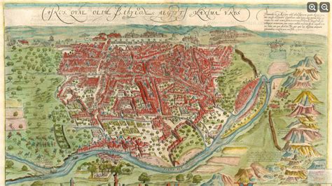 Lonely planet photos and videos. Map of Cairo, 1593, Civitates Orbis Terrarum | Enterprise
