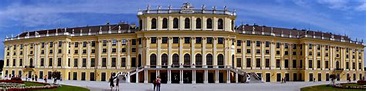 Schönbrunn Palace Panoramic in Vienna, Austria image - Free stock photo ...