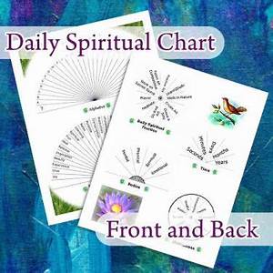 Daily Spiritual Helper Pendulum Reference Chart Thunder Wolf Healing Arts