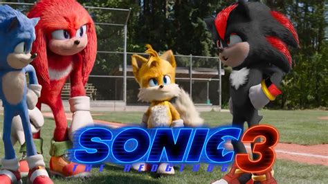 Nueva Informacion Oficial De Sonic 3 La Pelicula Youtube