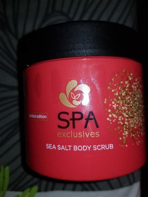 Spa Exclusives Sea Salt Body Scrub Limited Edition Inci Beauty