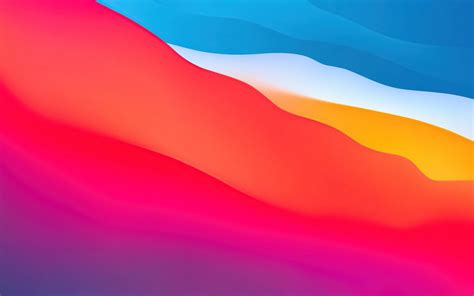 Macos Big Sur 4k Wallpaper Apple Layers Fluidic Colorful