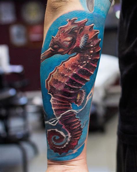 90+ Cuddly Seahorse Tattoo Designs - Tiny Creature with Deep Symbolism