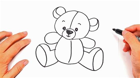 Como Dibujar Un Oso De Peluche Paso A Paso How To Draw A Teddy Bear