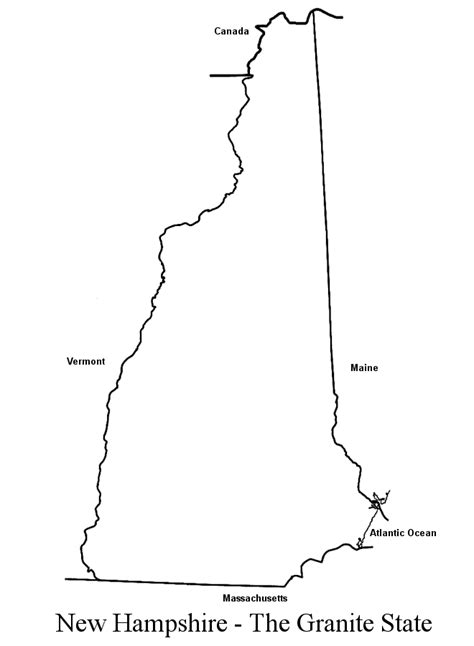 New Hampshire Maps From Netstatecom