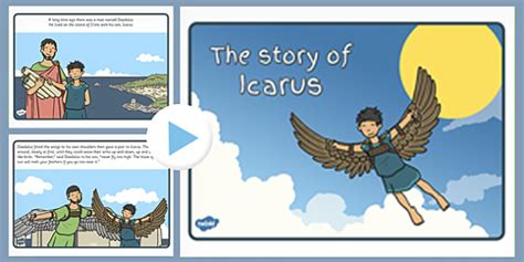 Icarus Story Powerpoint Teaching Resources Teacher Made