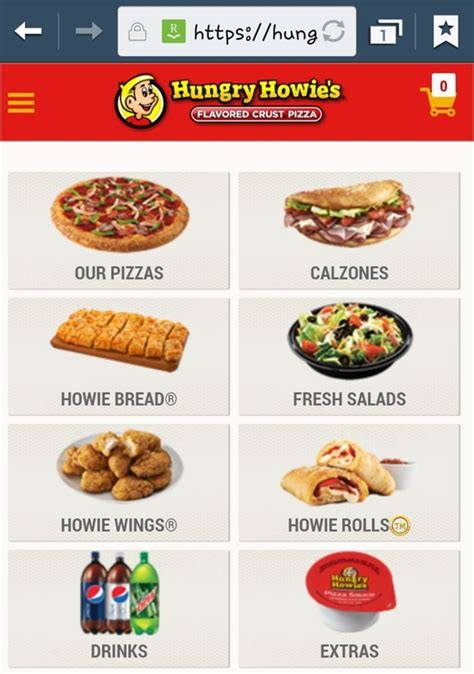 hungry howie s pizza and revention release new digital ordering platform