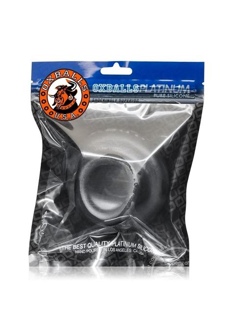 Oxballs Juicy Silicone Cock Ring 35in Black 840215113474 Ebay